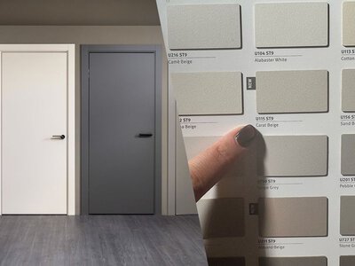 Білі двері відходять у минуле: дизайнери назвали колір, який став головним трендом 2026 року