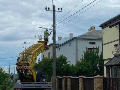 У Лисиничах облаштували вуличне освітлення