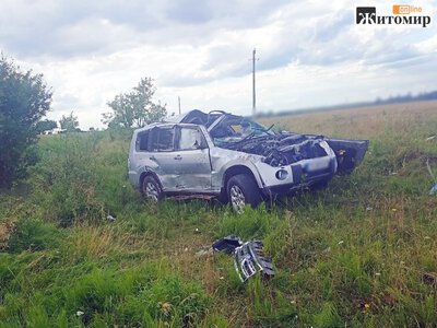 У Житомирському районі за добу в ДТП травмовано двох людей, серед них неповнолітня
