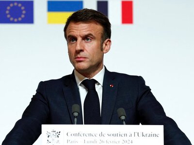 Макрон проведе неанонсовану робочу вечерю з Урсулою фон дер Ляєн у Парижі