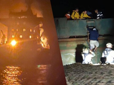 Росіяни вдарили по іноземному балкеру в Чорному морі: евакуйовано 16 осіб