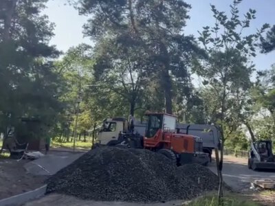  У Черкасах оновлюють парк “Сосновий бір”