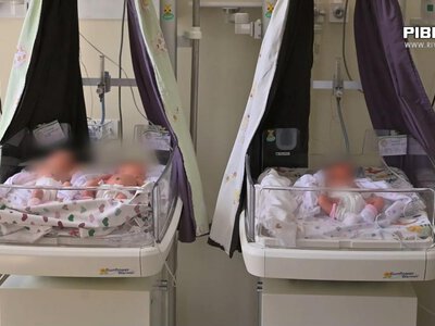 Трійня вперше за 5 років народилась у Рівненському пологовому будинку (ВІДЕО)