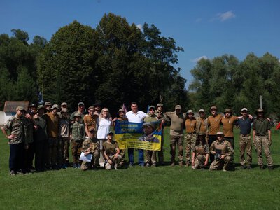 На Львівщині провели табір пам'яті воїна Тараса Матвіїва