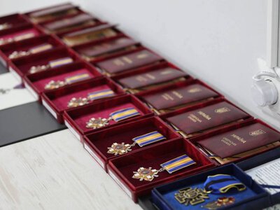 На Уманщині вшанували пам'ять загиблих Захисників державними нагородами