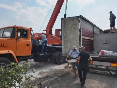 Міжнародні партнери надіслали укриття: де у Запоріжжі встановлять захисні споруди