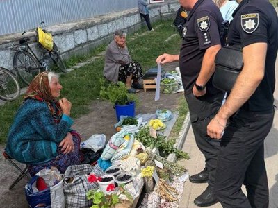 В містечку на Вінниччині провели рейд на стихійних ринках
