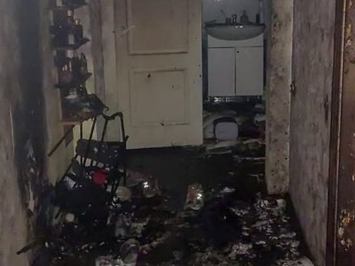 Через пожежу на Вінниччині постраждала жінка