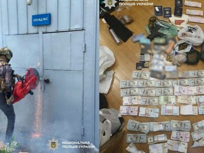 Арсенал зброї та мільйони готівки: правоохоронці Запоріжжя викрили злочинну групу