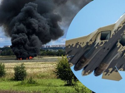 У Московській області розбився військовий літак Су-57, – росЗМІ