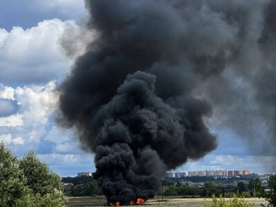 У Московській області Росії розбився винищувач Су-57