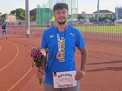 Легкоатлету Артему Черкашину офіційно присвоїли звання «Майстер спорту України»