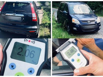2,06 та 2,46 проміле: на Рівненщині оштрафували двох нетверезих водіїв