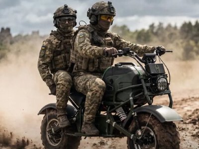 Не бачать тепловізори та не підривають міни: ЗСУ отримали новий електробайк «МУЛ.Е»