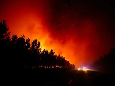 Відео: У Франції через масштабну лісову пожежу евакуювали 20 тисяч людей
