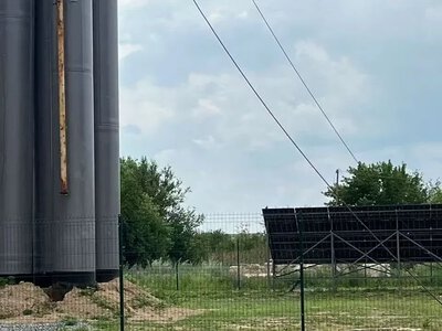 У Білозерській громаді на Херсонщині запустили першу сонячну електростанцію на водогоні