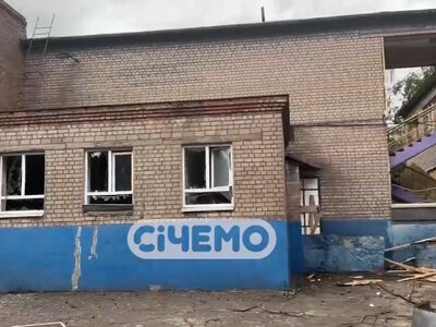 Все, що було ціле, вже зруйновано: росіяни вдруге атакували дитсадок у Запоріжжі