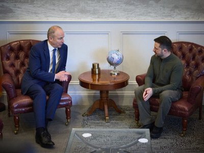 Зеленський закликав Ірландію та ЄС запровадити санкції проти постачання глинозему з ірландського заводу до Росії