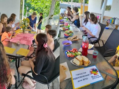 Переселенці з Херсонщини та Рубанівки відпочили на ретриті у Кропивницькому
