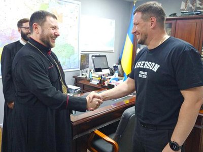 Кардинал Микола Бичок прибув до Херсона