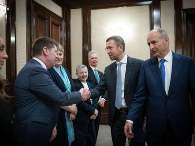 Корецький зустрівся з прем'єром Ірландії та обговорив відбудову України