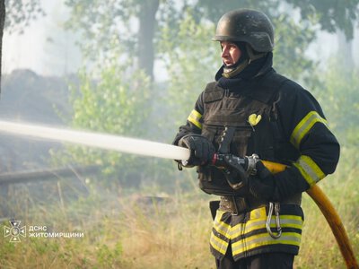 Житомир: рятувальники ліквідували наслідки російської атаки. ВІДЕО
