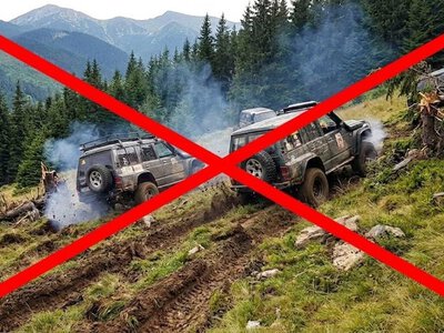 У Карпатському нацпарку заявили про конфлікт через боротьбу з незаконним джипінгом