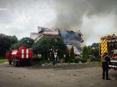 На Чернігівщині дрони спричинили п’ять пожеж у трьох районах