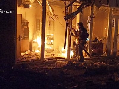 Рятувальники показали наслідки обстрілу Чернігівщини (Фото)