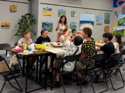 У Здолбунові для дітей родин полонених провели творчий захід