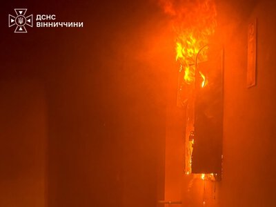 У Вінниці  через пожежу евакуйовували мешканців багатоповерхівки