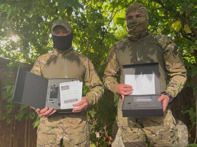  Для тих, хто щодня ризикує життям: спецпідрозділ «Артан» отримав детектори дронів 