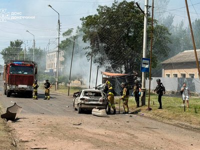 Російська армія вбила п’ятьох людей у центрі Слов’янська: місто атакували КАБами (ФОТО, ВІДЕО)