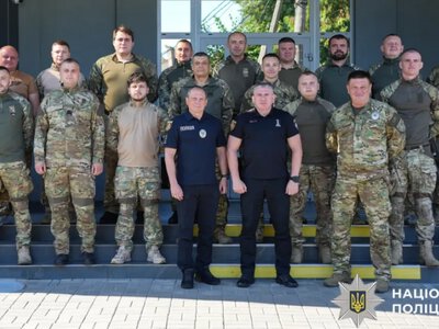 Поліцейські Рівненщини після навчання вирушили на фронт