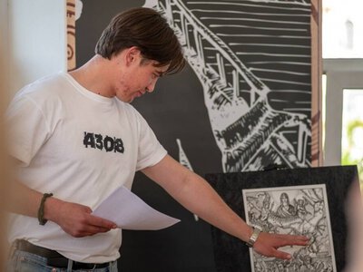 У Львові відкриють виставку робіт захисника Маріуполя, який майже три роки провів у полоні