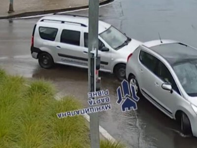 Камери Безпечного міста зафіксували кілька ДТП на дорогах Рівного (ВІДЕО)