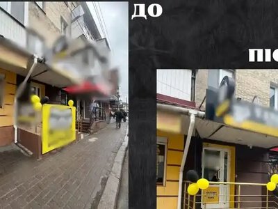 Муніципали у Рівному демонтують незаконну рекламу