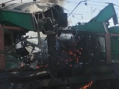 росіяни атакували пасажирський поїзд на Дніпропетровщині