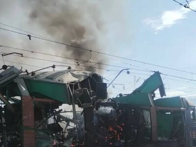 Росія атакувала пасажирський поїзд на Дніпропетровщині: пасажири встигли евакуюватися