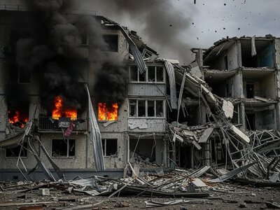 Херсон під масованим обстрілом ворожої артилерії