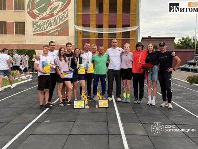 Рятувальники Житомирщини вибороли командне срібло і бронзу на чемпіонаті України