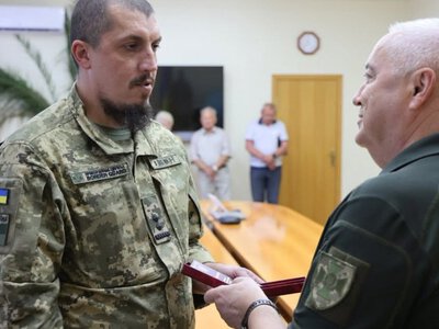 Трьох прикордонників Чопського загону нагородили державними відзнаками (ФОТО)