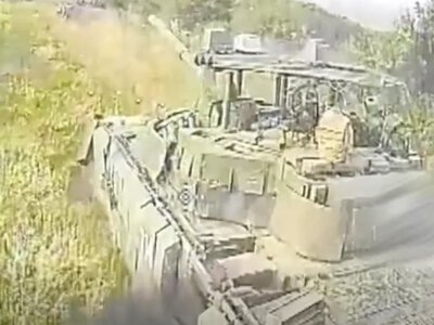На Донеччині прикордонники зірвали масований танковий штурм окупантів