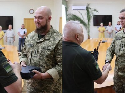 Двоє офіцерів Волинського прикордонного загону отримали почесні відзнаки