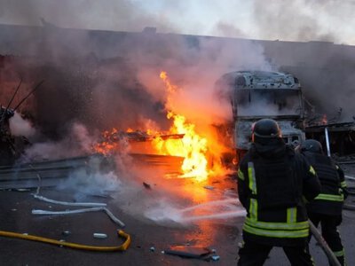 Війська рф завдали удару по складу Нової пошти у Запоріжжі