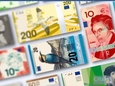 Вертикальні євро, Леонардо да Вінчі чи лелека — європейцям запропонували обрати дизайн купюр
