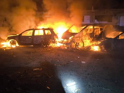 Росія вдарила по Києву вночі: у трьох районах столиці спалахнули пожежі
