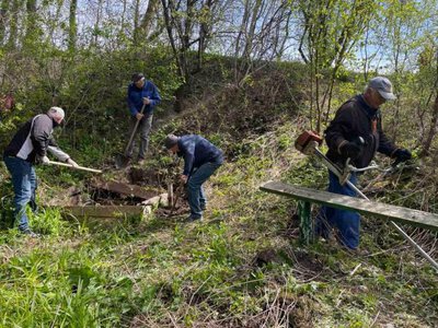 У Корці впорядкували територію біля популярного джерела «Монастирське»