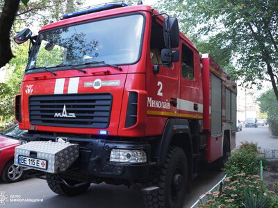 На Миколаївщині під час пожежі обгорів чоловік – він у лікарні