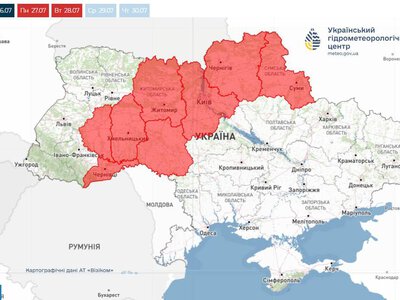 На Житомирщині оголосили надзвичайний рівень пожежної небезпеки